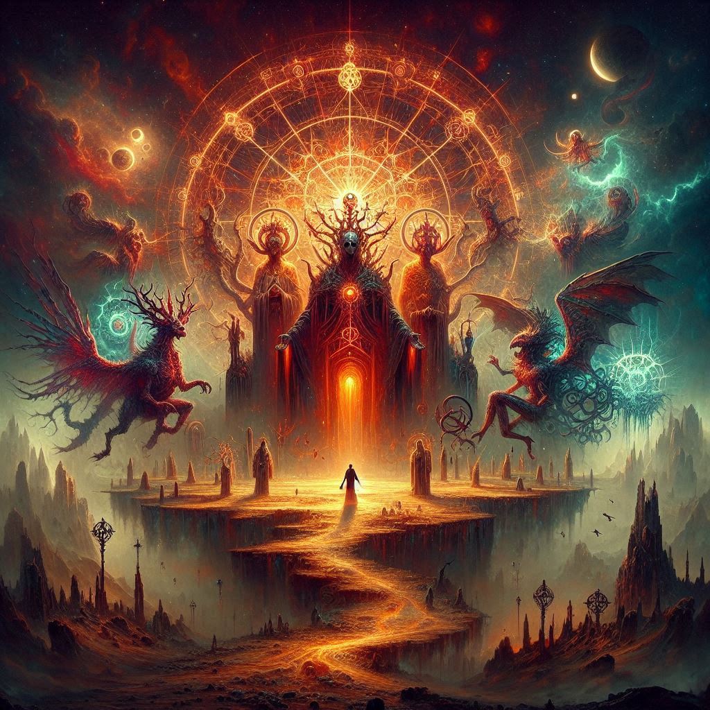 Lucyfer, strącony z Nieba